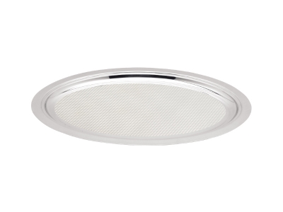 Oval Service Tray - 46.7cm - surface with pattern